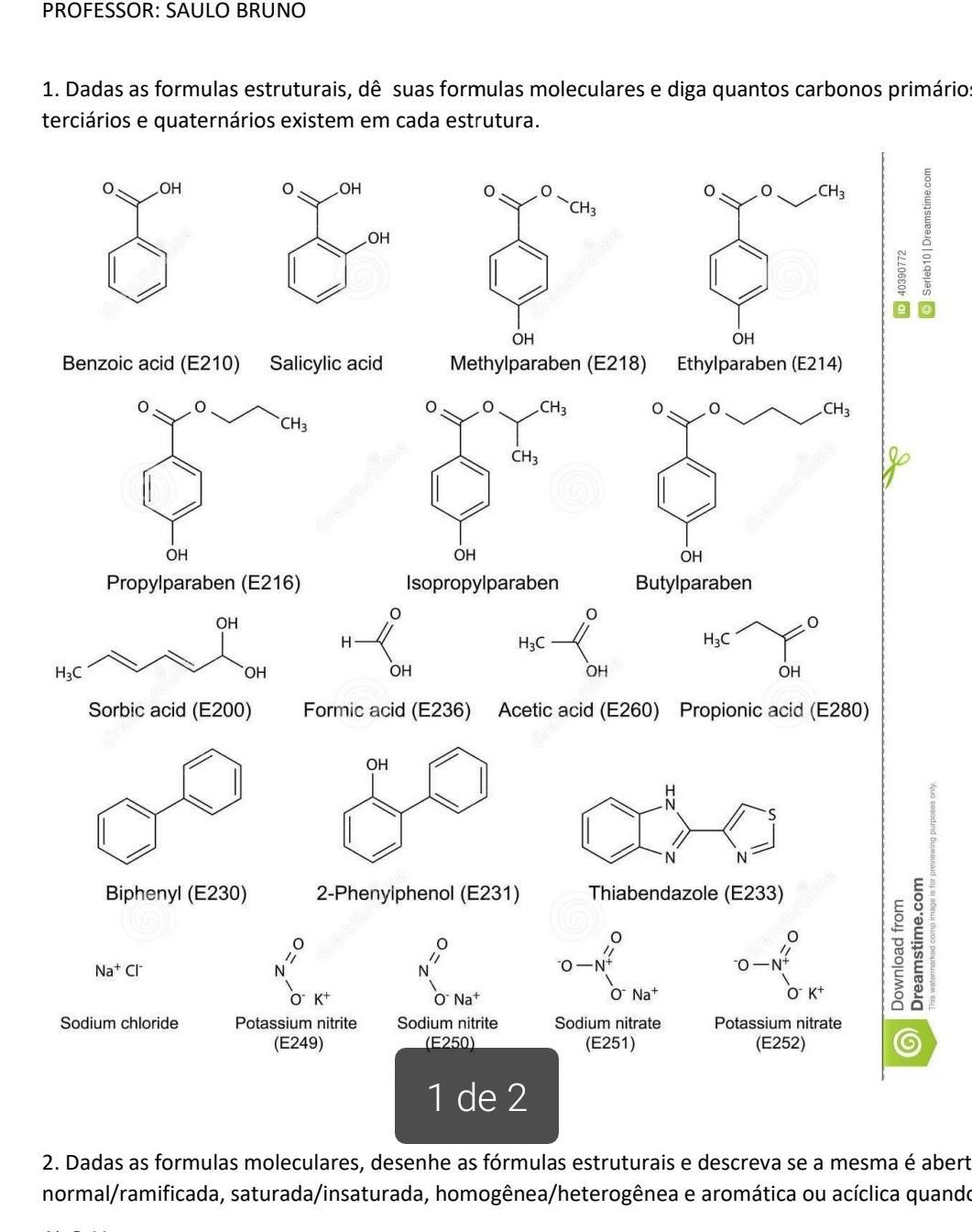 gente ,me ajudem prova de química.​