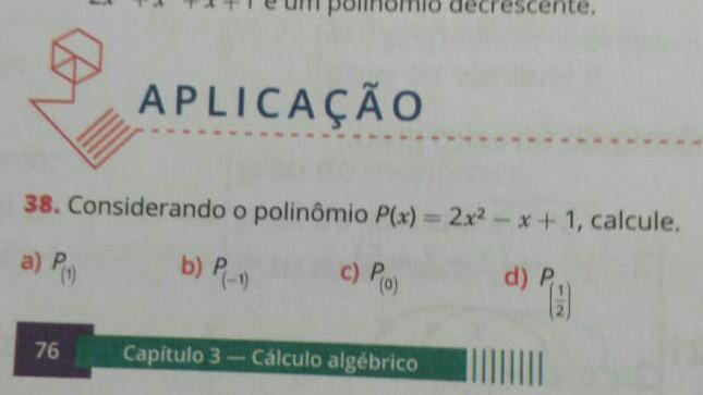 2)Qual é o valor de M+N-O? Sabe-se Que: M=4x^3+