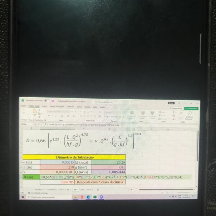 Qual a fórmula usada para calcular essa questão?