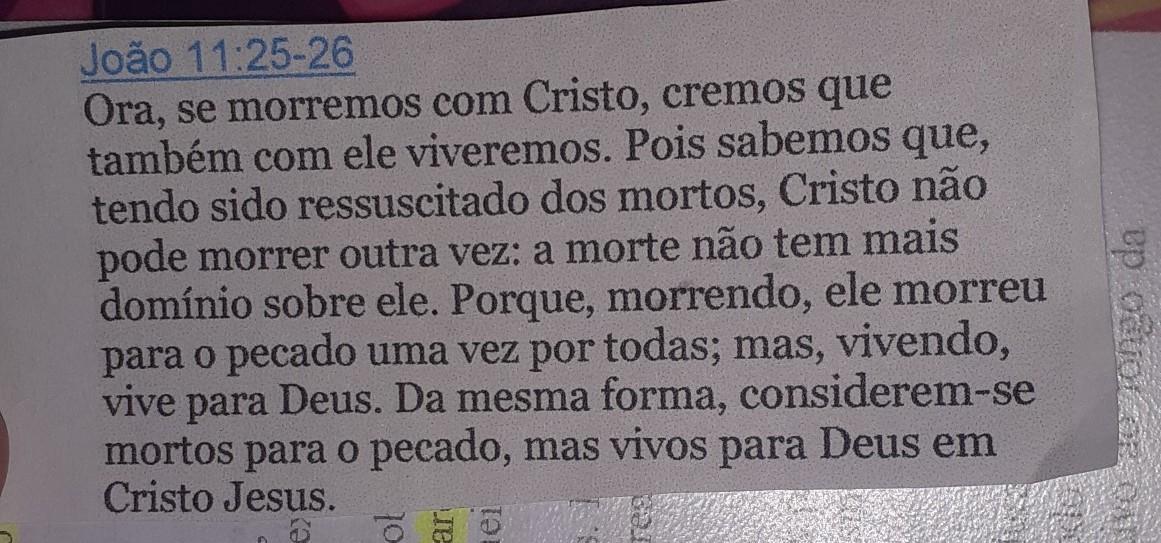 reflita esse texto:​