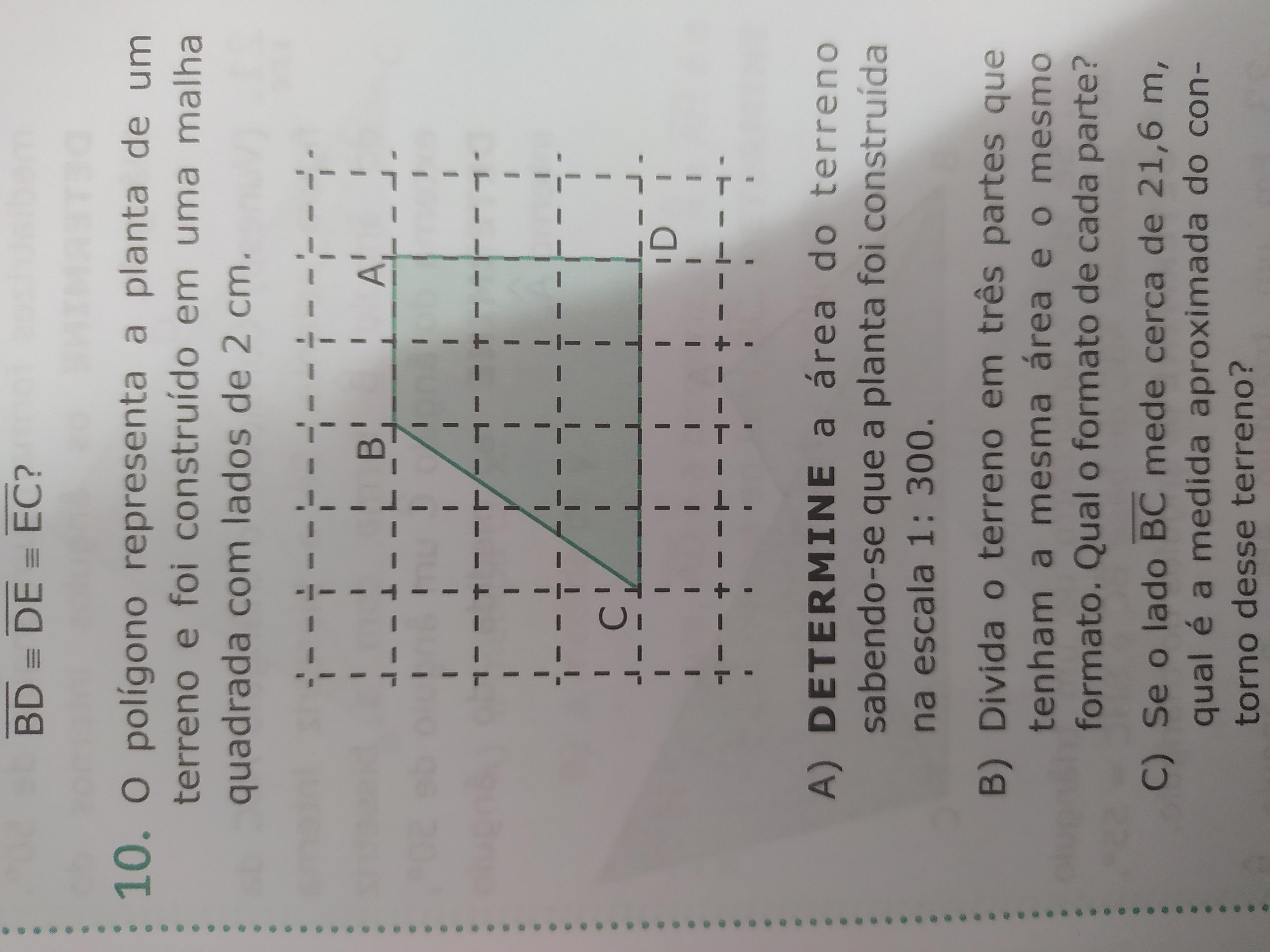 Resolva a questão 10