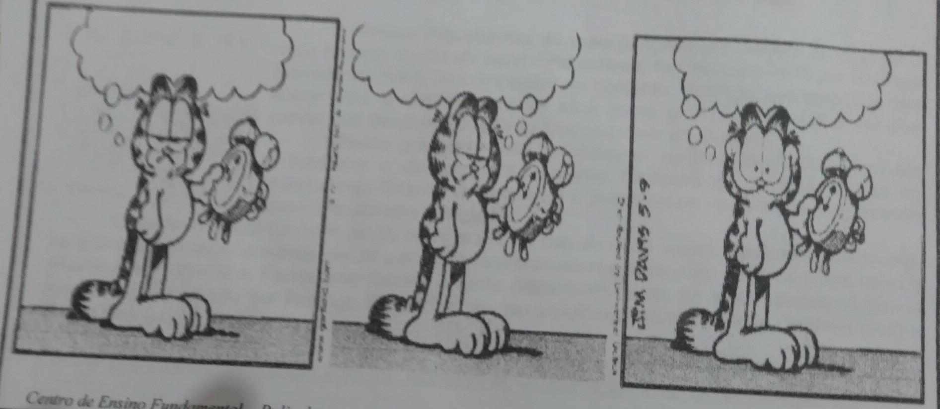 Me ajuda nessa tarefa da história Garfield ​