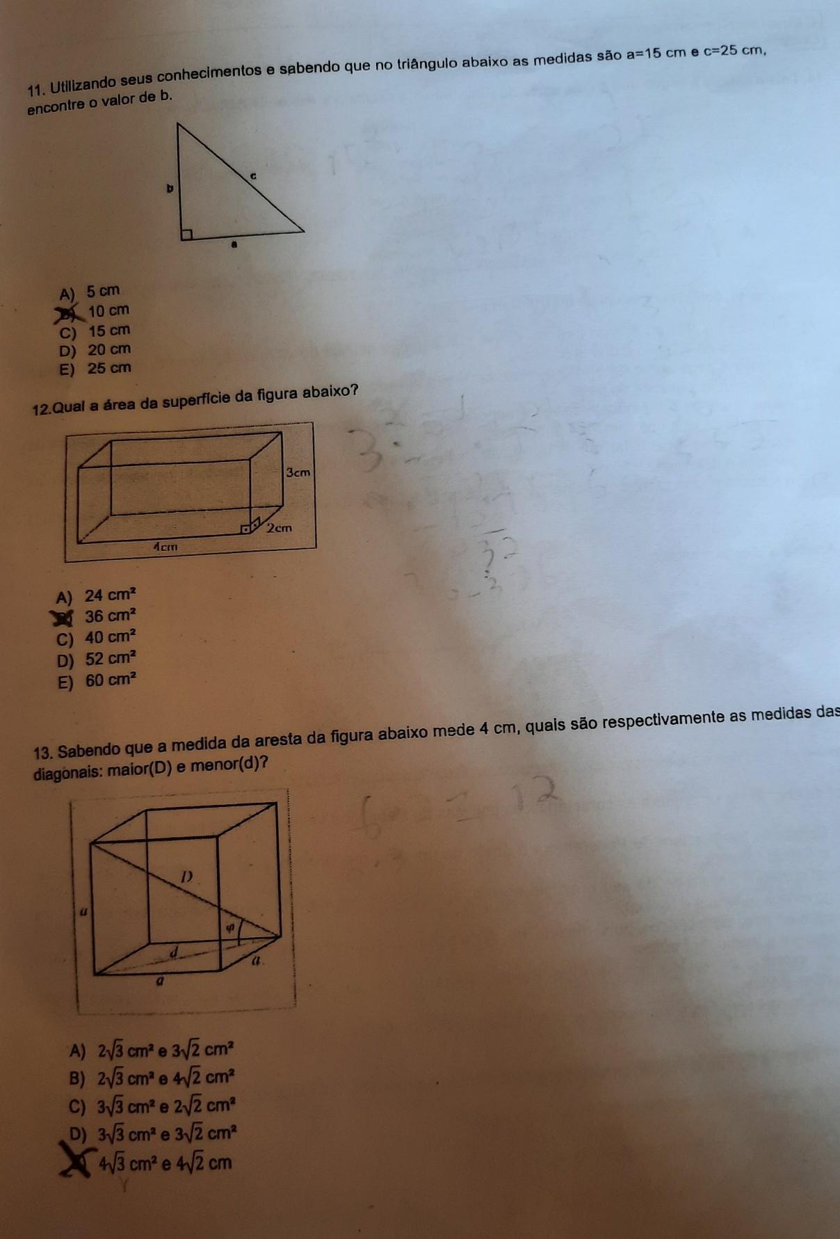 Preciso saber se tá correta as respostas ​